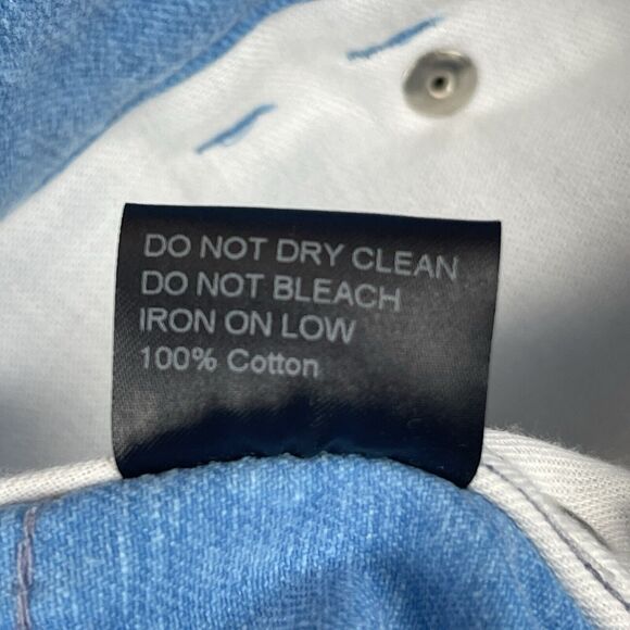 Marshall Columbia Disney Little Mermaid High Waisted Denim Embroidered Shorts S - Picture 10 of 16